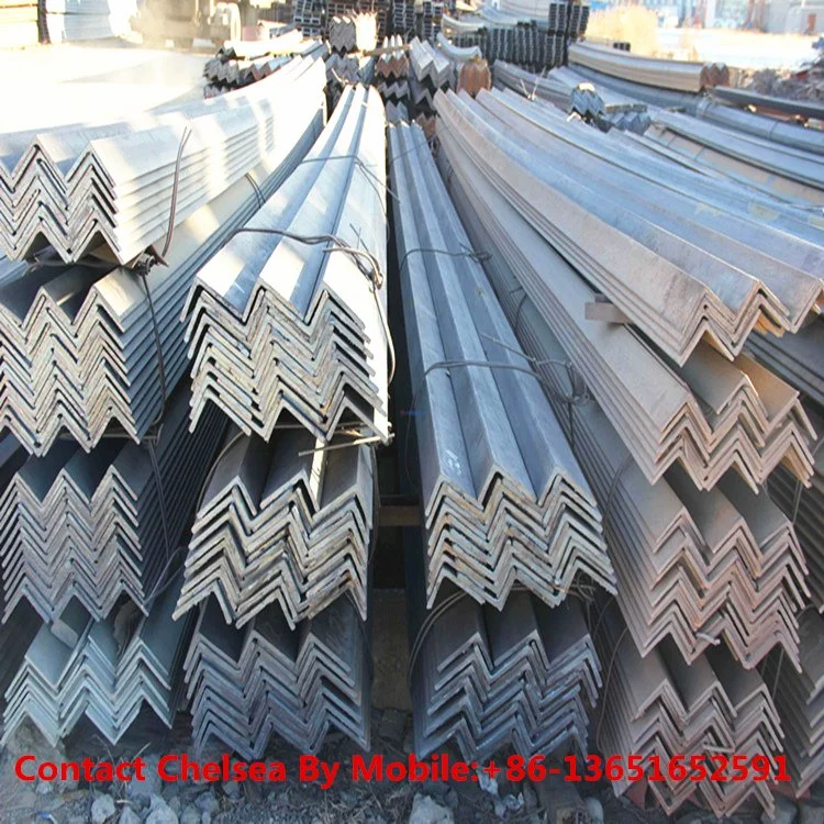 ASTM A36 Angle Iron for Building Material (25*2.5mm, 150*90*8mm)